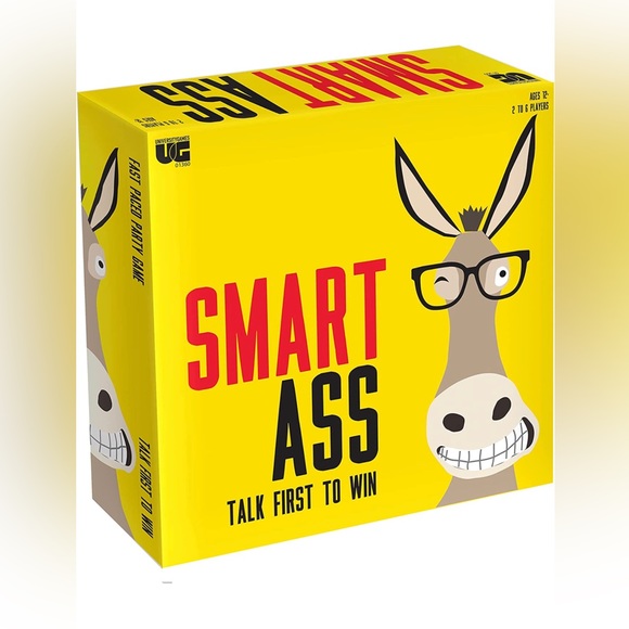 University Games Other - Smart Ass think fast to win - Brand New in sealed box